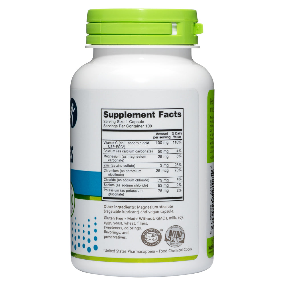 NutriBiotic Essential Electrolytes 100 caps