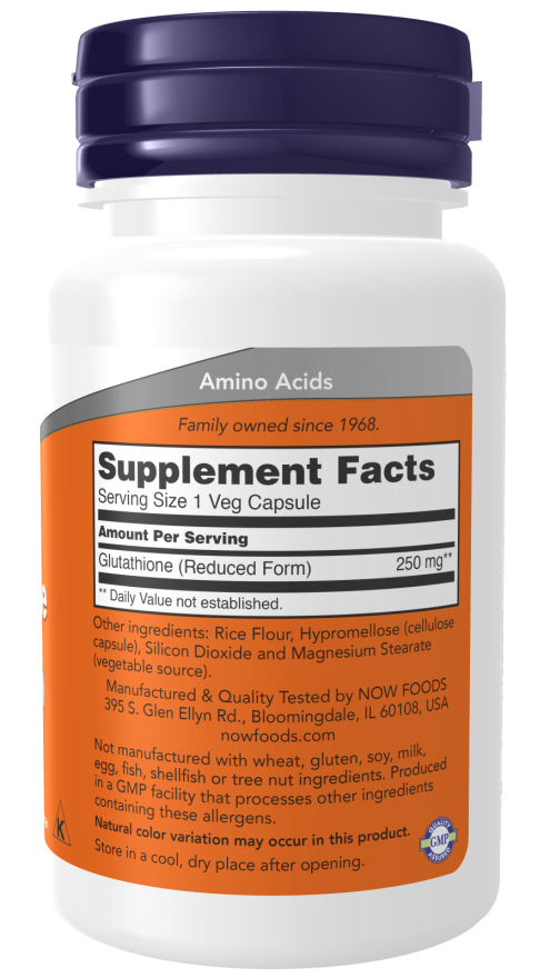 NOW Glutathione 250 mg