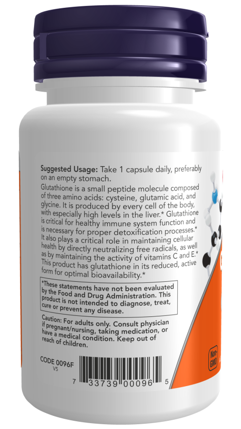 NOW Glutathione 250 mg