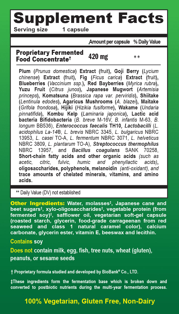 Dr. Ohhira's Probiotics Original Formula - 1 Box (100 Capsules)