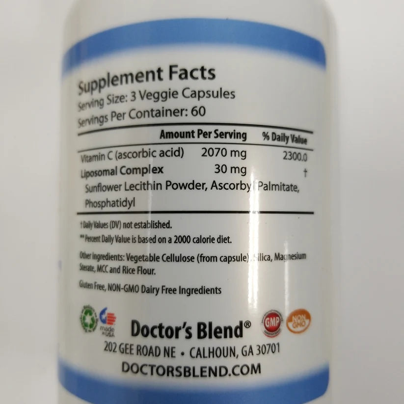 Liposomal Vitamin C-180 caps.
