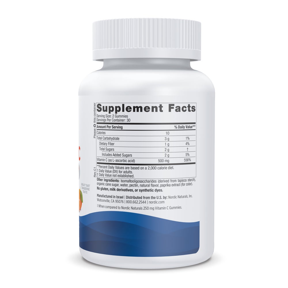 Vitamin C Extra Strength Gummies by Nordic Naturals
