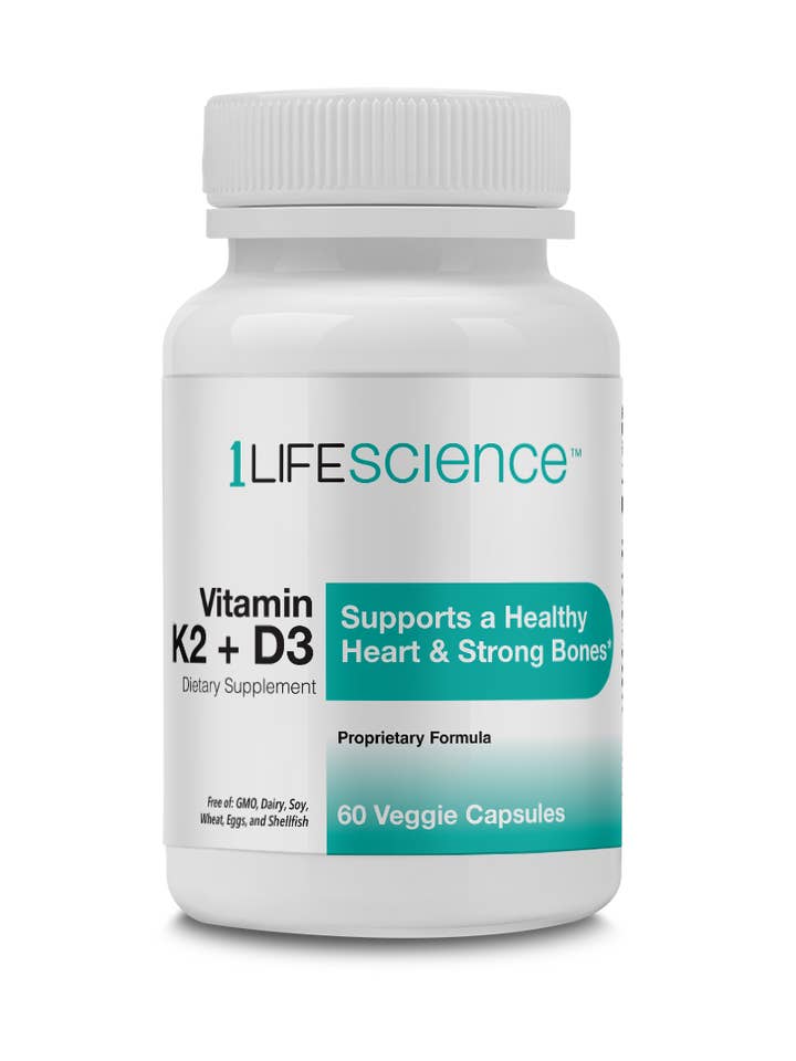 Vitamin K2 + D3 by 1LIFESCIENCE