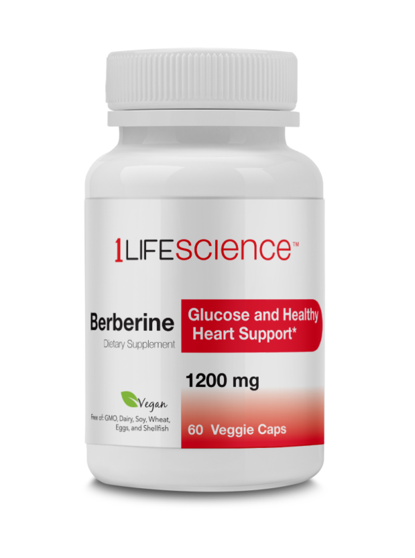 1LIFESCIENCE BERBERINE 1200MG