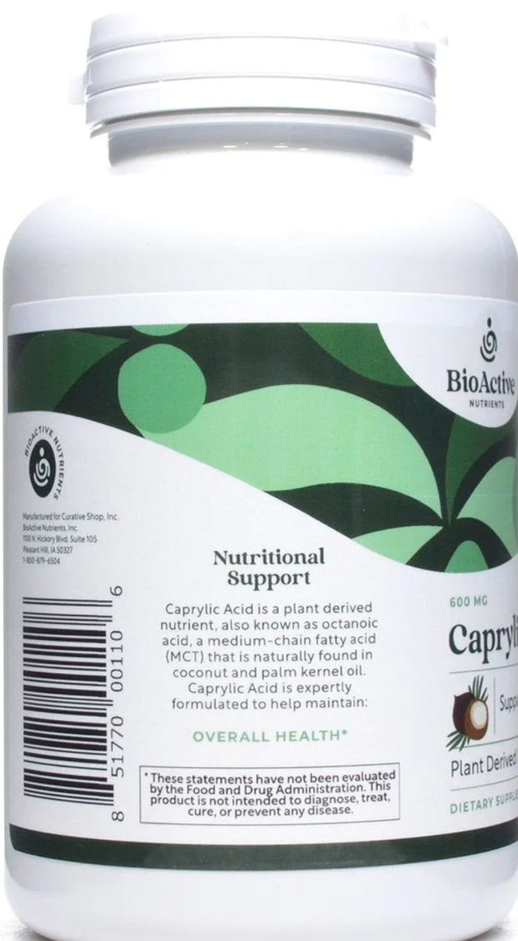 Caprylic Acid-100 softgels