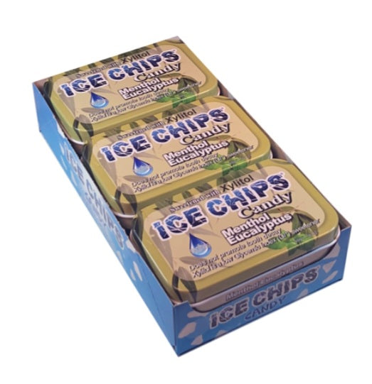 ICE CHIPS® Menthol Eucalyptus Xylitol Candy