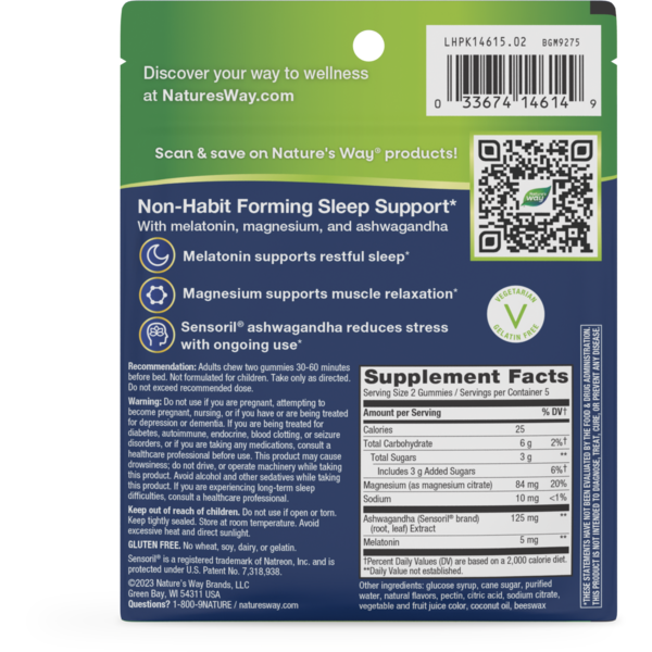 Sleep Well Gummy by Nature's Way