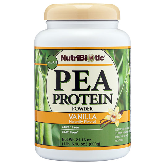 Nutribiotic Pea Protein - Vanilla- Vegan Friendly