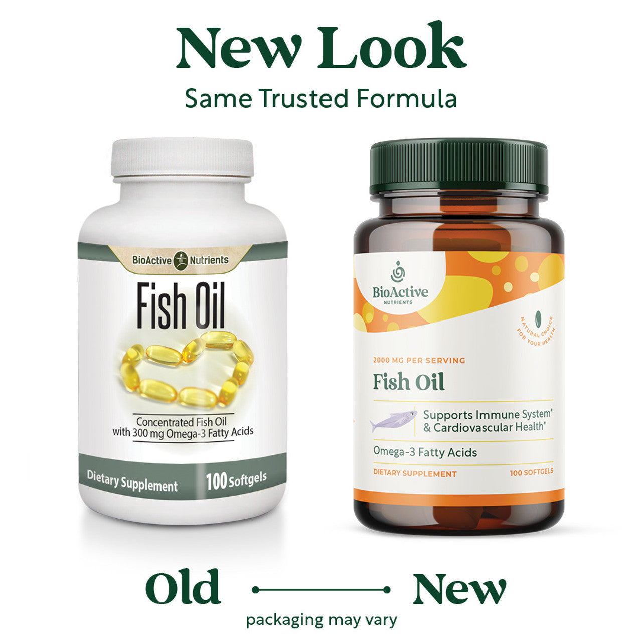 BioActive Nutrients Fish Oil 2000mg