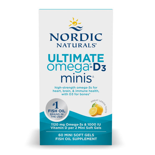 Ultimate Omega D3 Minis by Nordic Naturals