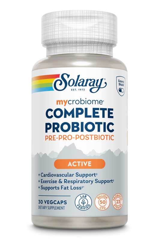 Mycrobiome Complete Probiotic (PRE-PRO-POSTBIOTIC) by Solaray