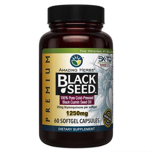 PREMIUM Black Seed Oil XL Softgels 1250mg