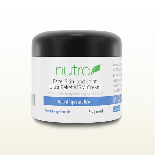 Nutra Health Face, Skin, and Joint Ultra Relief MSM Cream