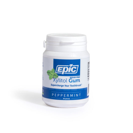 Epic Xylitol Peppermint Gum Jar