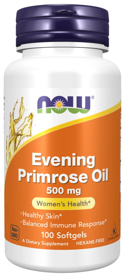 NOW Evening Primrose Oil 500 mg -100 softgels