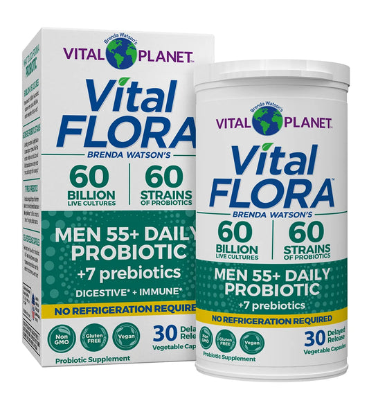 Vital Flora Men 55+ Daily Probiotic