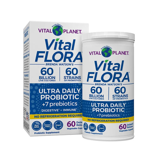 Vital Flora Ultra Daily Probiotic + 7 Prebiotics