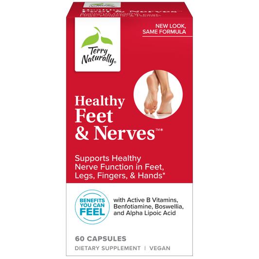 Terry Naturally Health Feet & Nerves - 120 caps