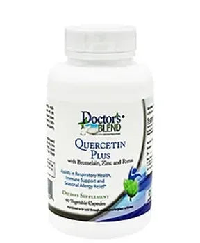 Doctor's Blend® Quercetin Plus With Bromelain, Zinc, and Rutin!-60 caps.