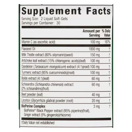 Milk Thistle Liver Detox