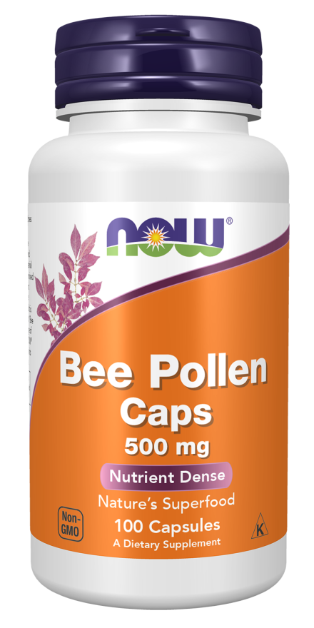 Bee Pollen 500 mg Capsules