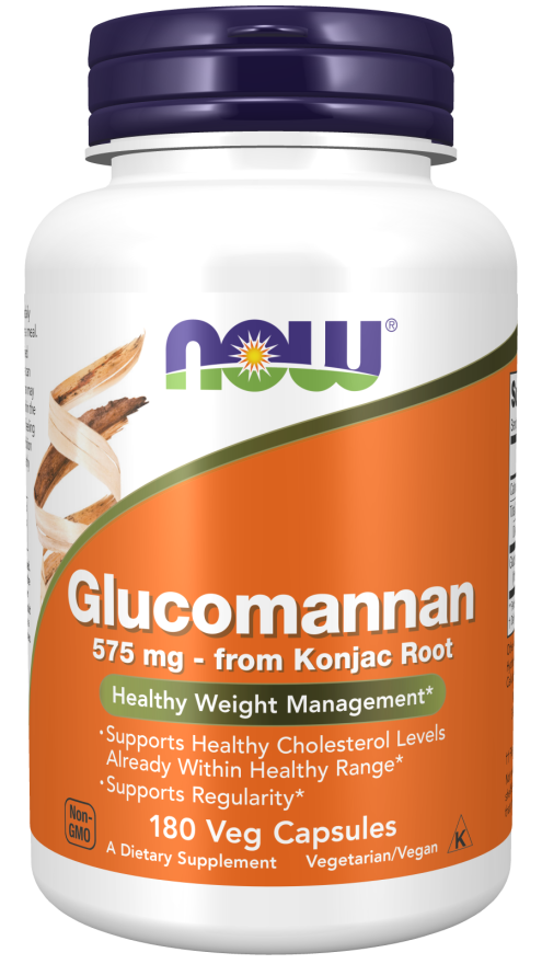 Glucomannan 575 mg Veg Capsules