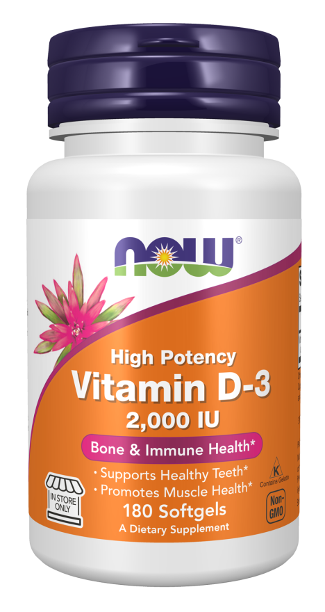 Vitamin D-3 2000 IU Softgels