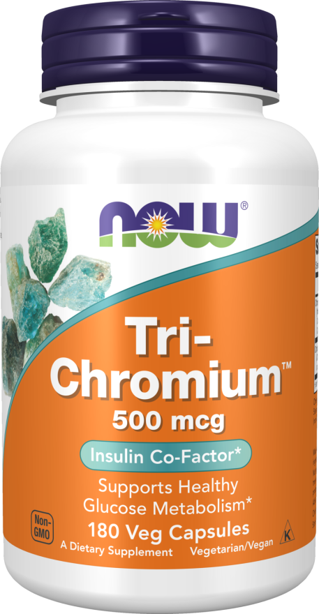 Tri-Chromium™ 500 mcg with Cinnamon Veg Capsules