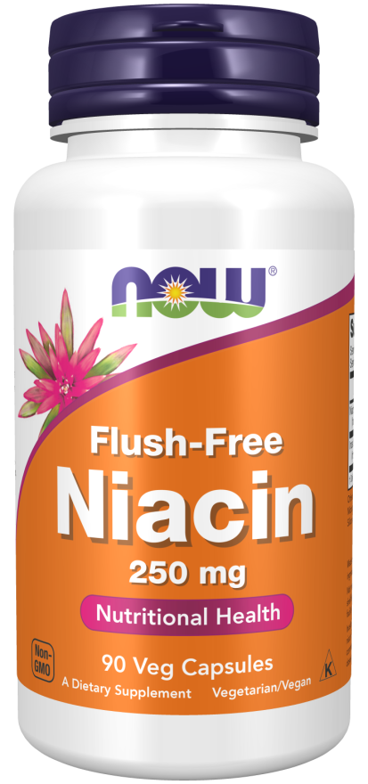 Flush-Free Niacin 250 mg Veg Capsules