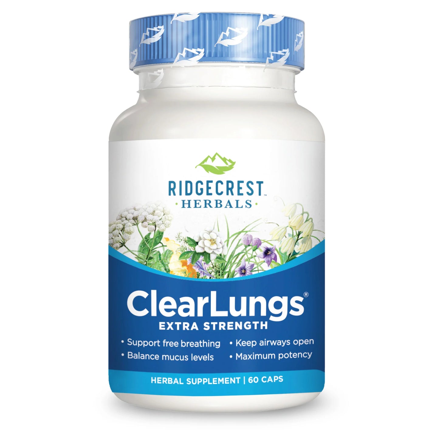 Ridgecrest Clear Lungs Extra Strength 60caps