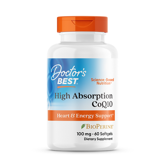 High Absorption CoQ10 with Bioperine by Doctor's Best