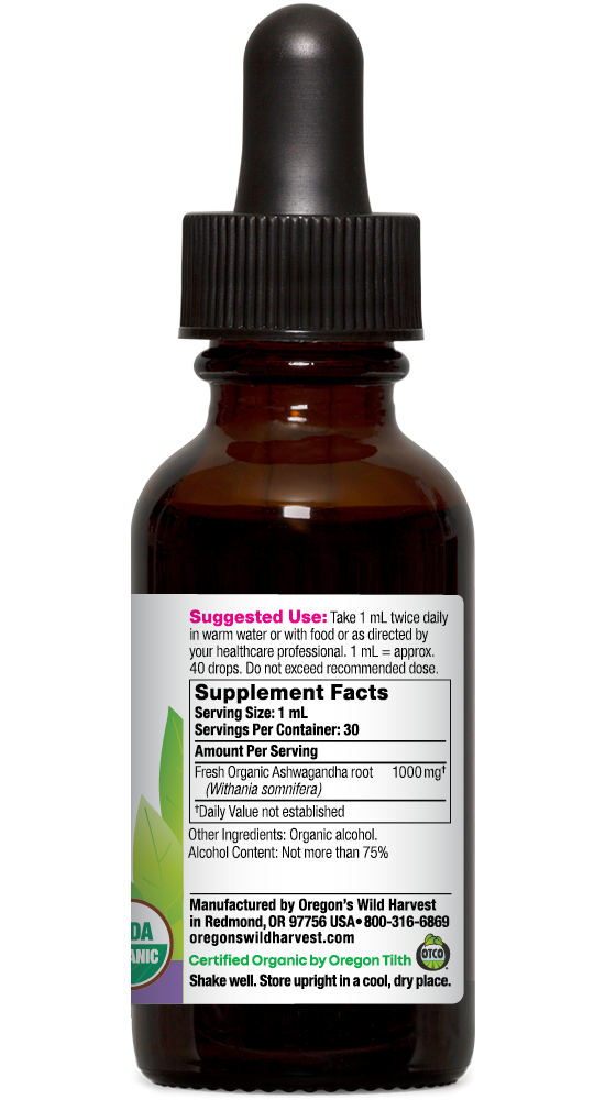 Organic Ashwagandha by Wild Harvest