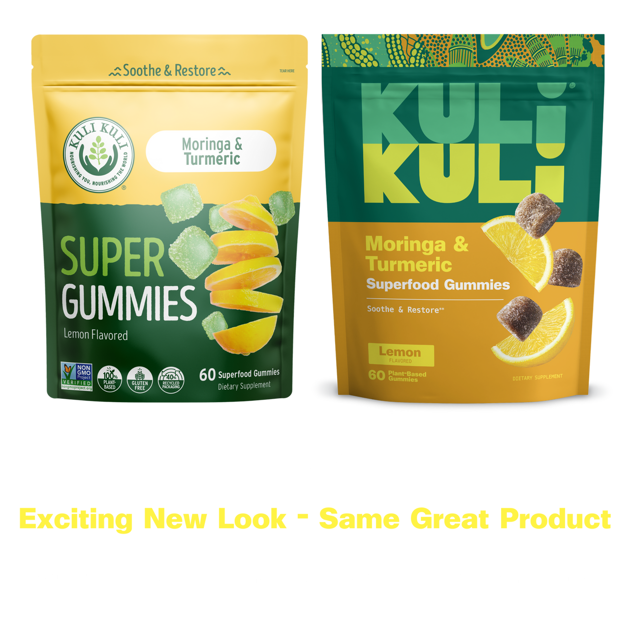 Moringa & Tumeric Super Gummies Lemon Flavor