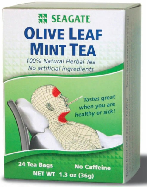 Olive Leaf Mint Tea