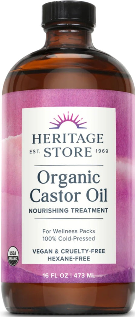 Organic Castor Oil 16 oz