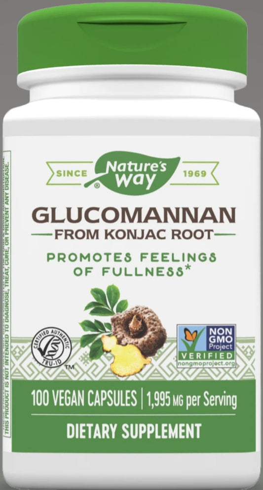 Glucomannan 100 Vegan Capsules