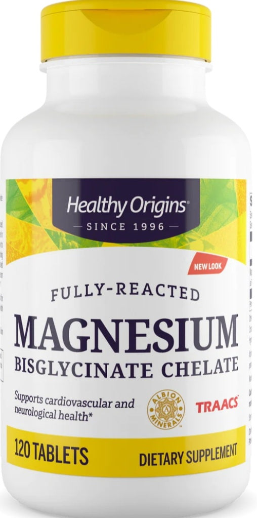 Magnesium Bisglycinate Chelate (TRAACS) 120 Tabs