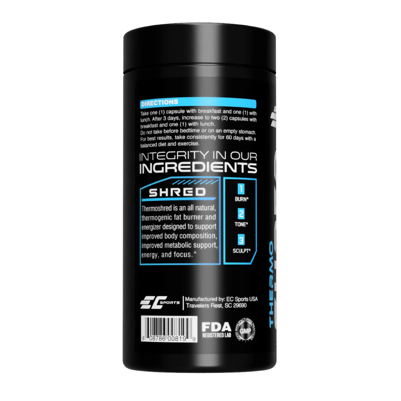 Thermo Shred Fat Burner by EC Sports